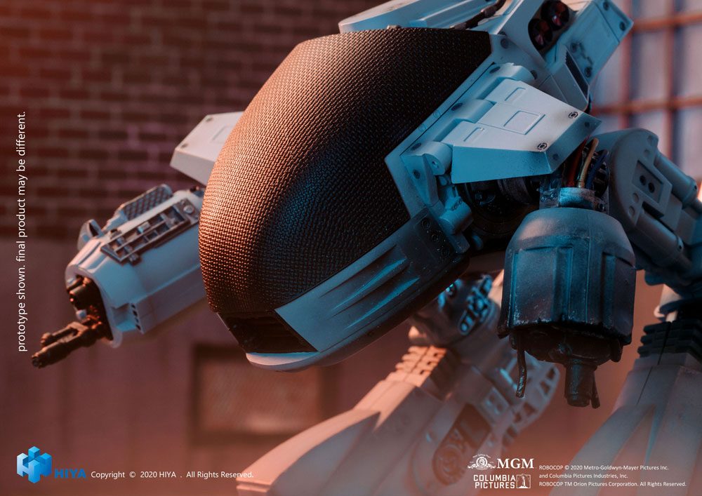 Robocop figurine sonore Exquisite Mini 1/18 Battle Damaged ED209 15 cm