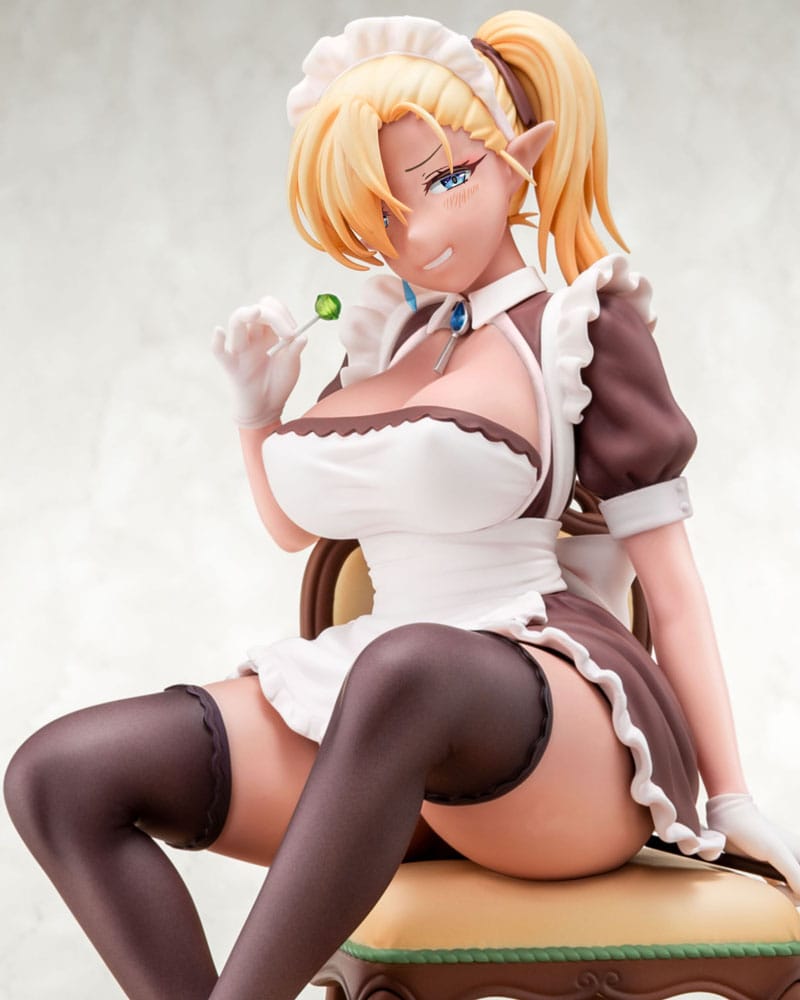 Original Character statuette PVC 1/6 Elf Maid's Sexual Servicing Louche 18 cm