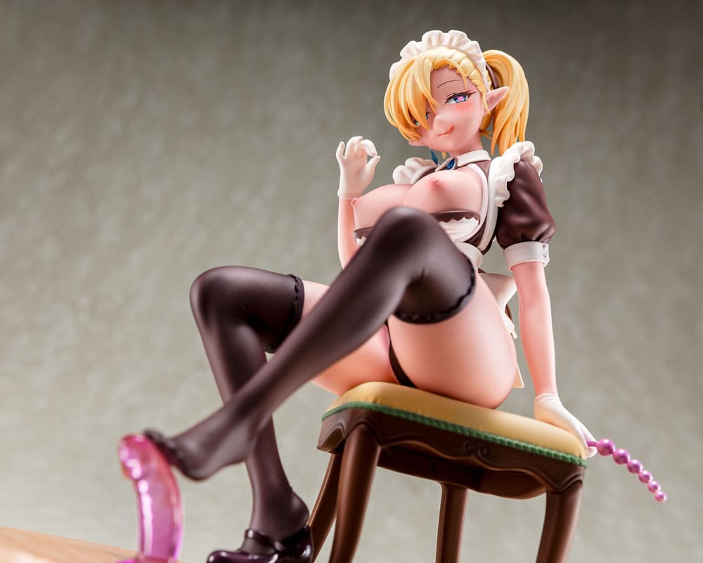 Original Character statuette PVC 1/6 Elf Maid's Sexual Servicing Louche 18 cm