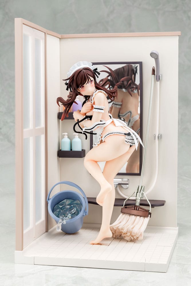 Rent-A-Girlfriend statuette PVC 1/6 Chizuru Mizuhara Maid Bikini de cleanup 24 cm