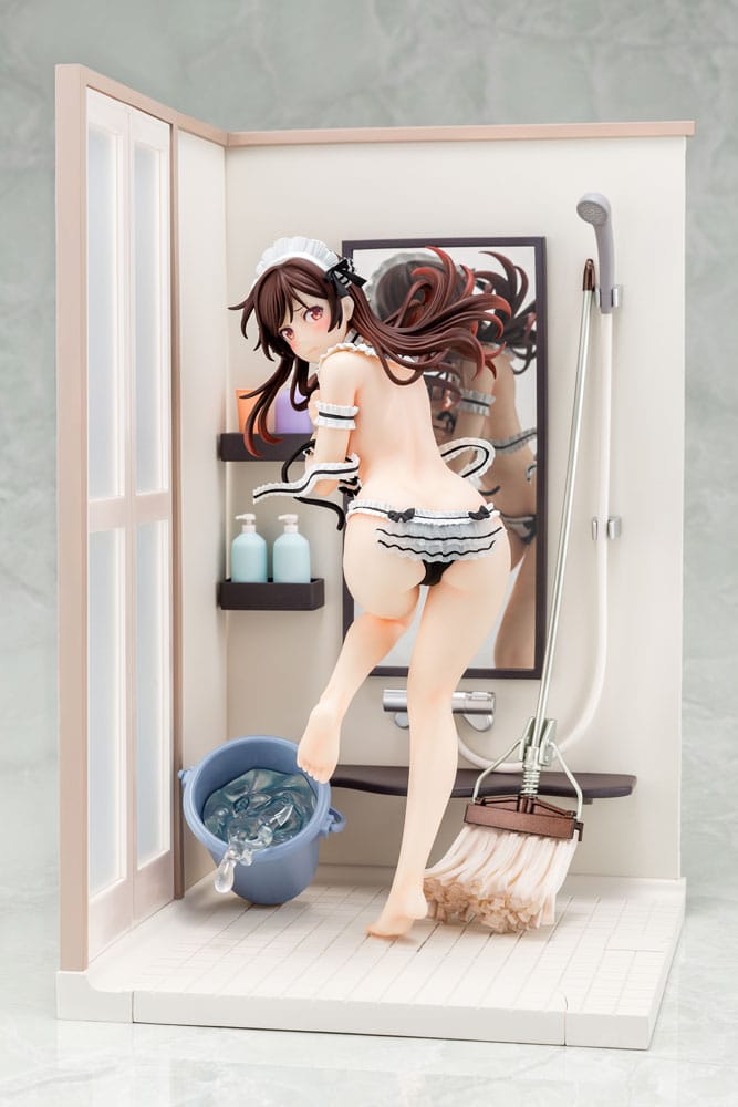 Rent-A-Girlfriend statuette PVC 1/6 Chizuru Mizuhara Maid Bikini de cleanup 24 cm