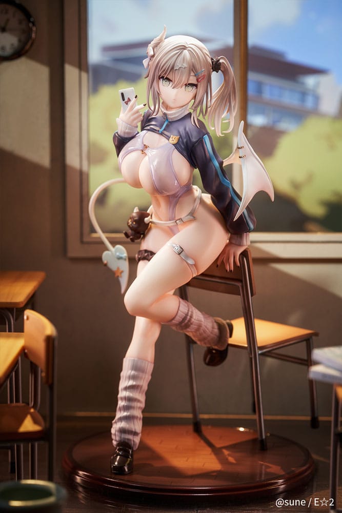 Original Character statuette PVC 1/6 Yuki Shinomiya Silent Gal Succubus 25 cm
