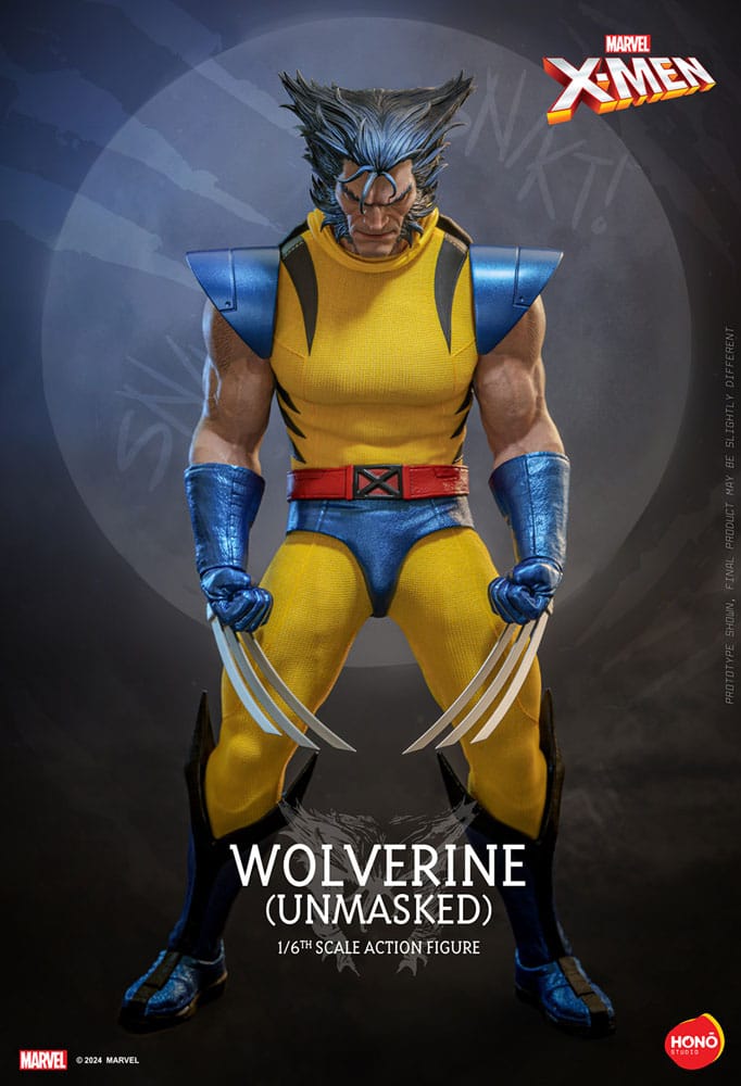 Marvel X-Men figurine 1/6 Wolverine (Unmasked) 28 cm