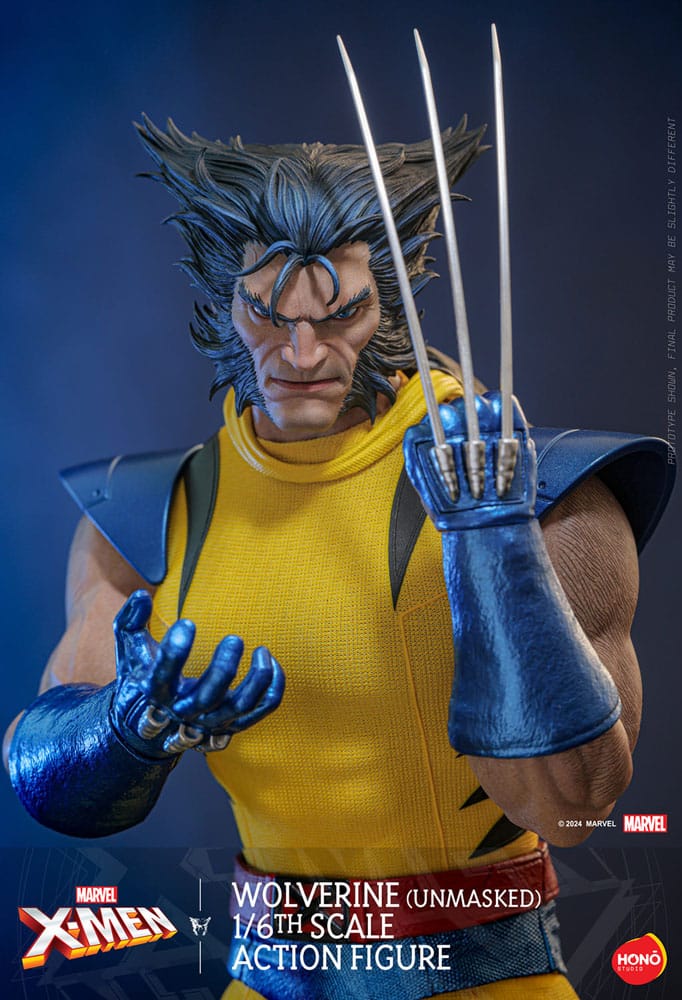 Marvel X-Men figurine 1/6 Wolverine (Unmasked) 28 cm