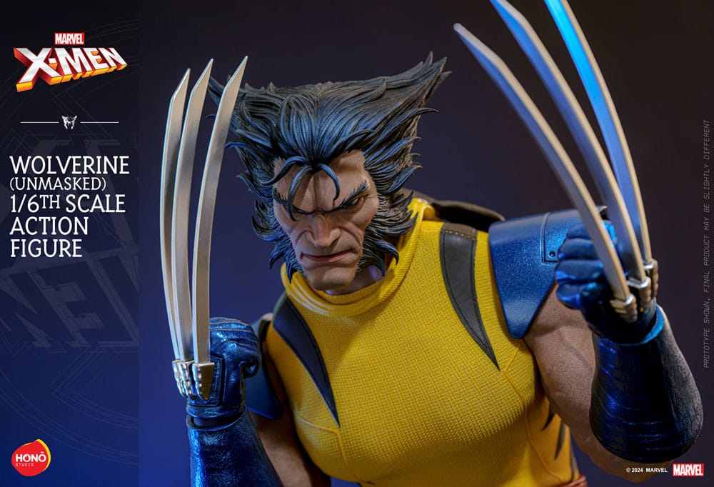 Marvel X-Men figurine 1/6 Wolverine (Unmasked) 28 cm