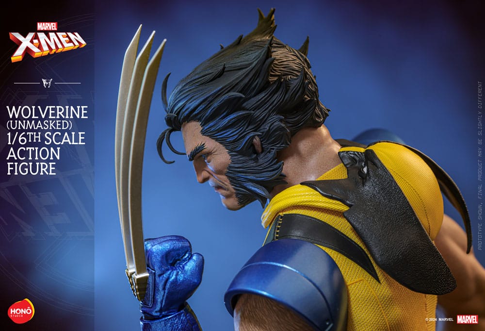 Marvel X-Men figurine 1/6 Wolverine (Unmasked) 28 cm