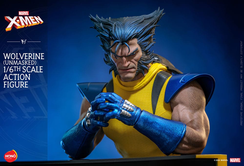 Marvel X-Men figurine 1/6 Wolverine (Unmasked) 28 cm