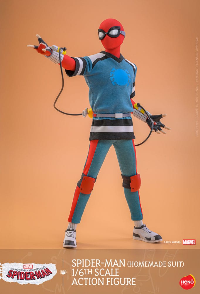 Votre fidèle serviteur Spider-Man figurine 1/6 Spider-Man (Homemade Suit) 29 cm