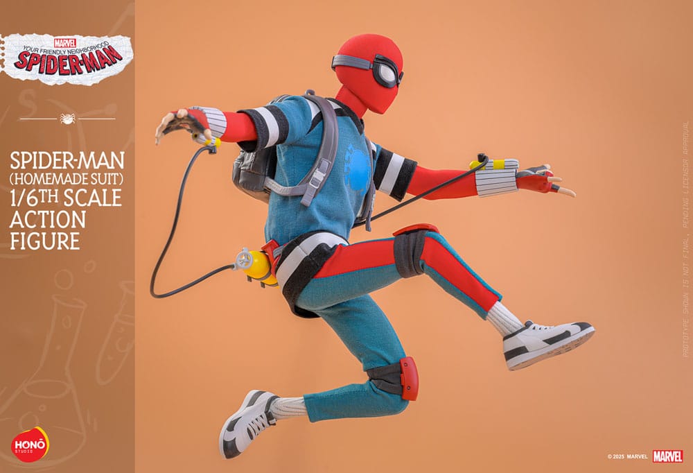 Votre fidèle serviteur Spider-Man figurine 1/6 Spider-Man (Homemade Suit) 29 cm