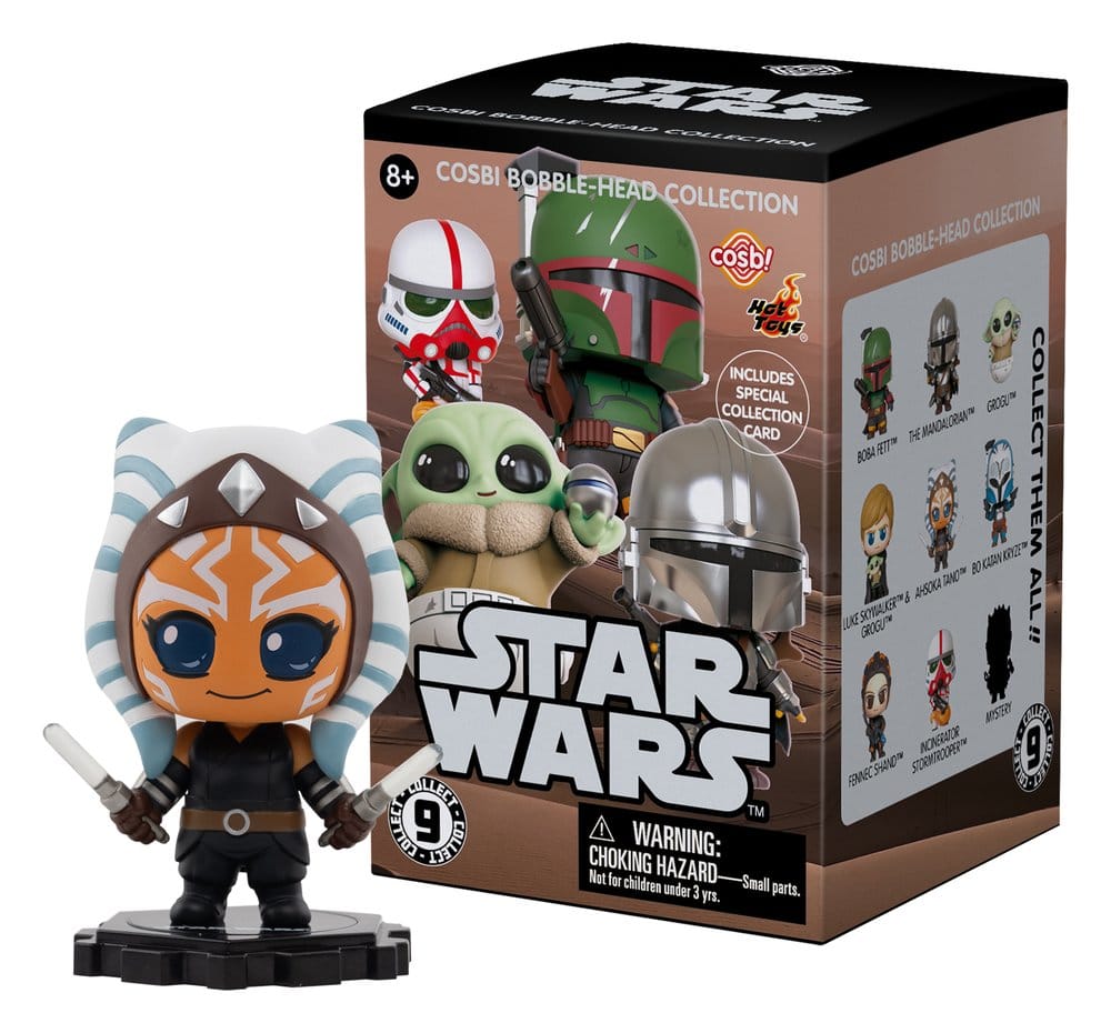 Star Wars présentoir boîte-mystère figurines mini Cosbi Series 1 8 cm (8)
