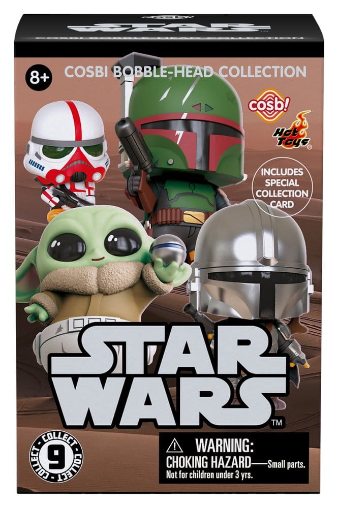 Star Wars présentoir boîte-mystère figurines mini Cosbi Series 1 8 cm (8)