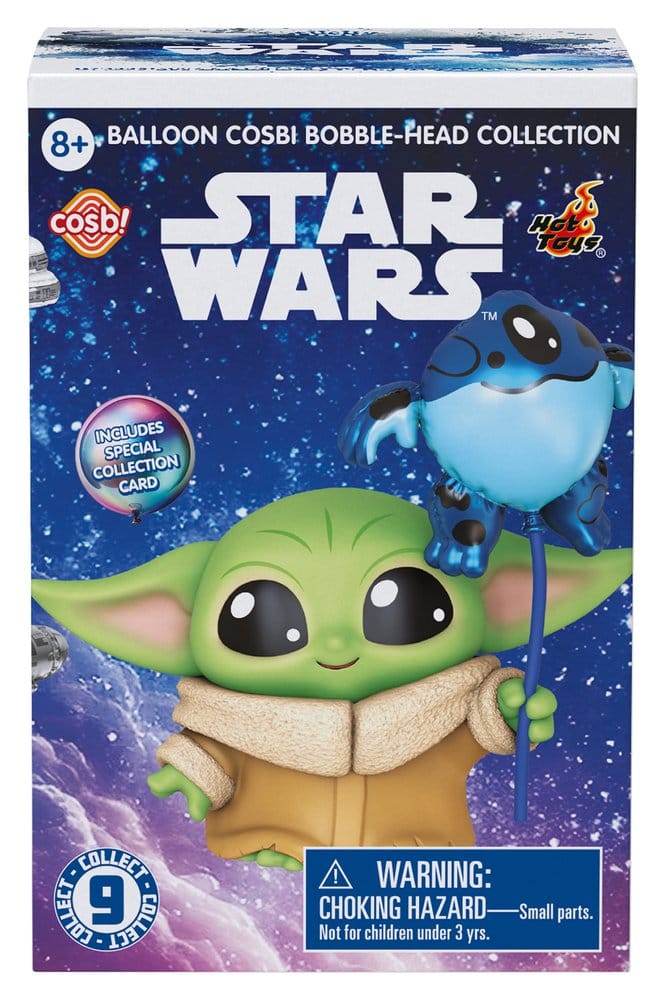 Star Wars présentoir boîte-mystère figurines mini Cosbi Balloon 8 cm (8)