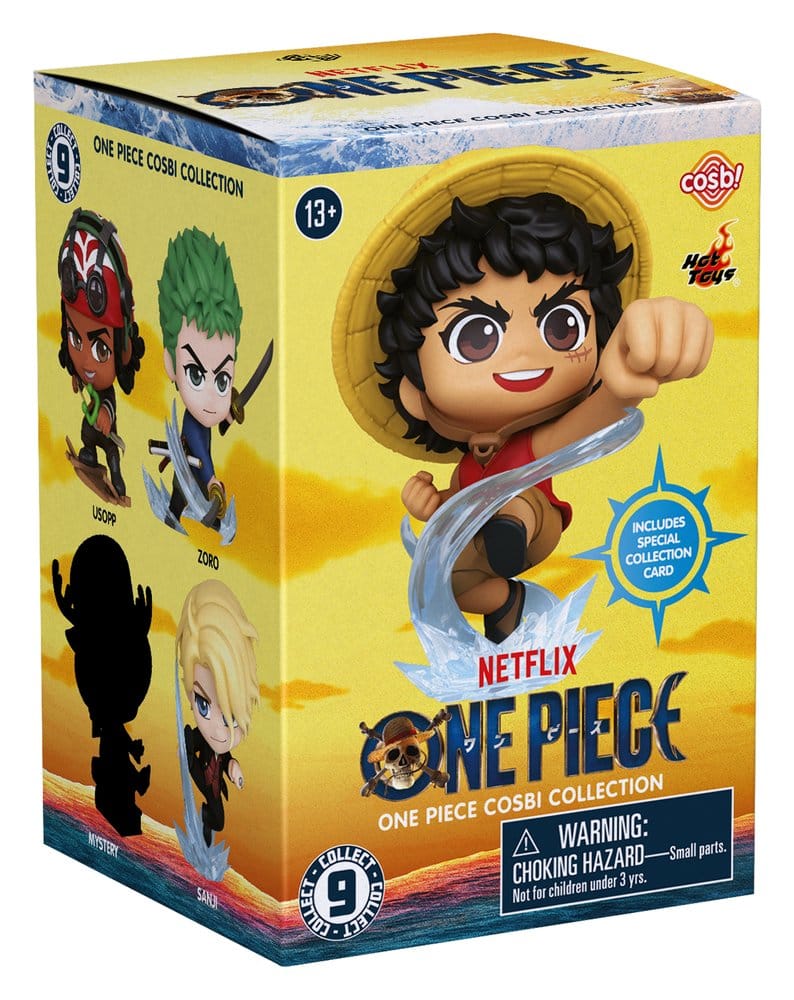 One Piece présentoir boîte-mystère figurines mini Cosbi 8 cm (8)