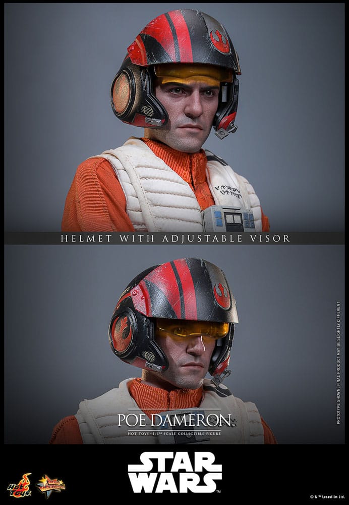 Star Wars figurine 1/6 Poe Dameron 30 cm