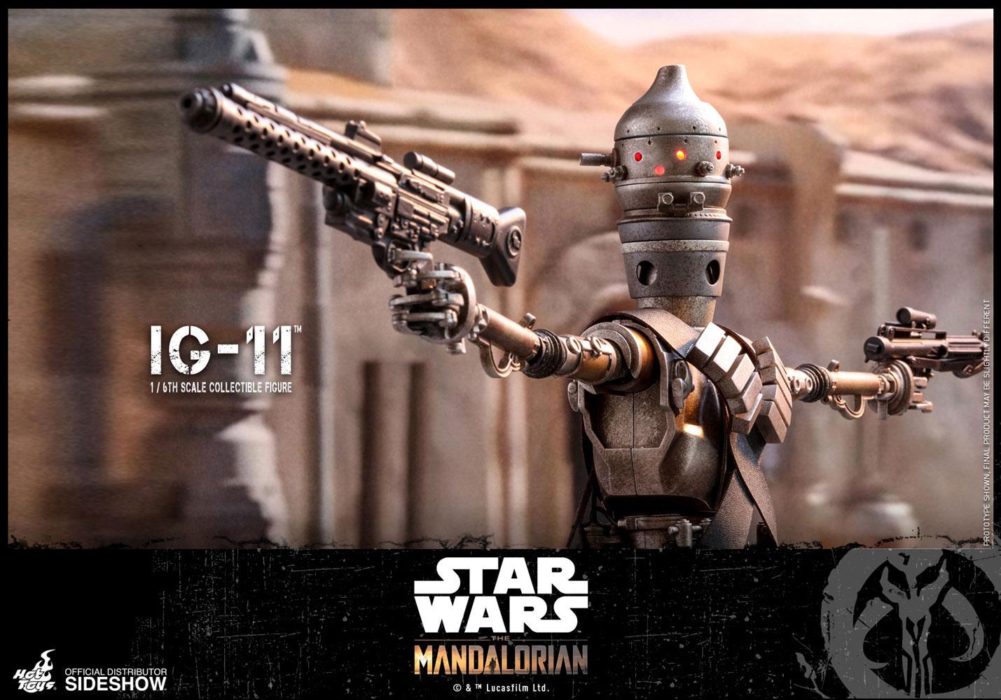 Star Wars The Mandalorian figurine 1/6 IG-11 36 cm