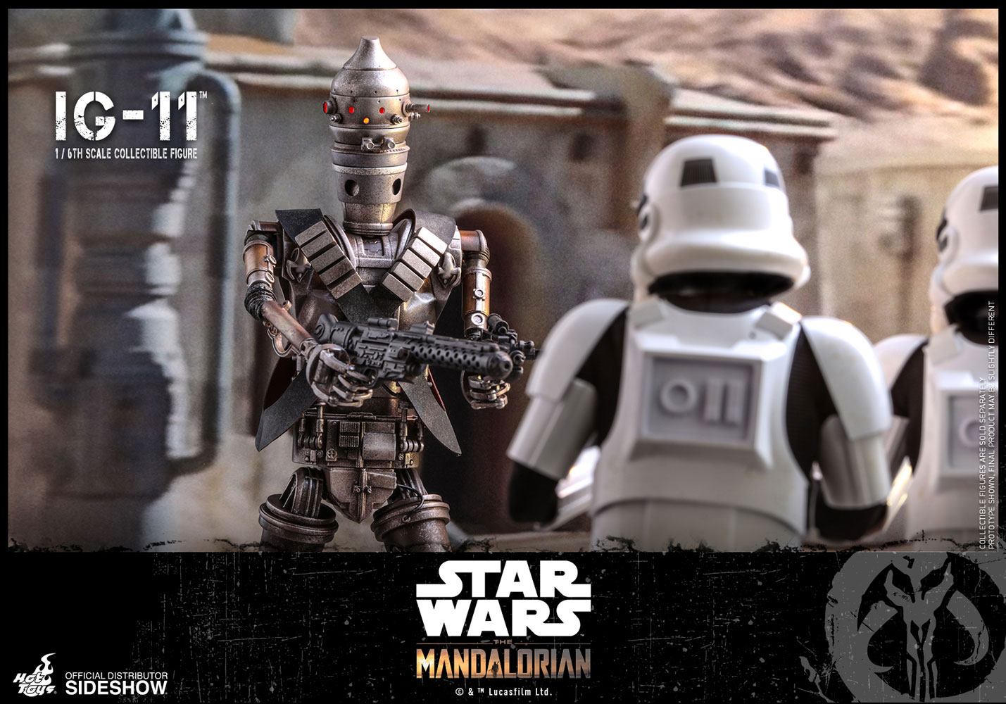 Star Wars The Mandalorian figurine 1/6 IG-11 36 cm