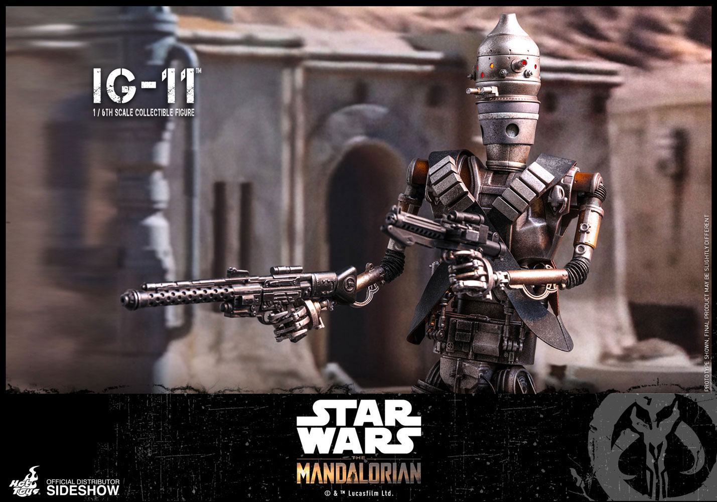 Star Wars The Mandalorian figurine 1/6 IG-11 36 cm