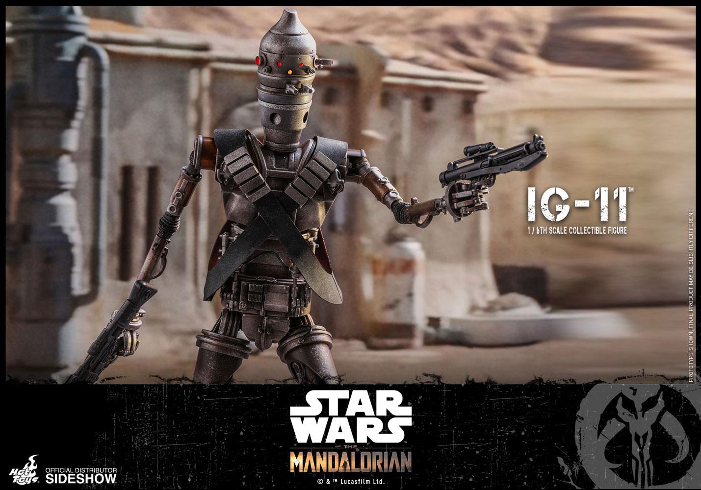Star Wars The Mandalorian figurine 1/6 IG-11 36 cm