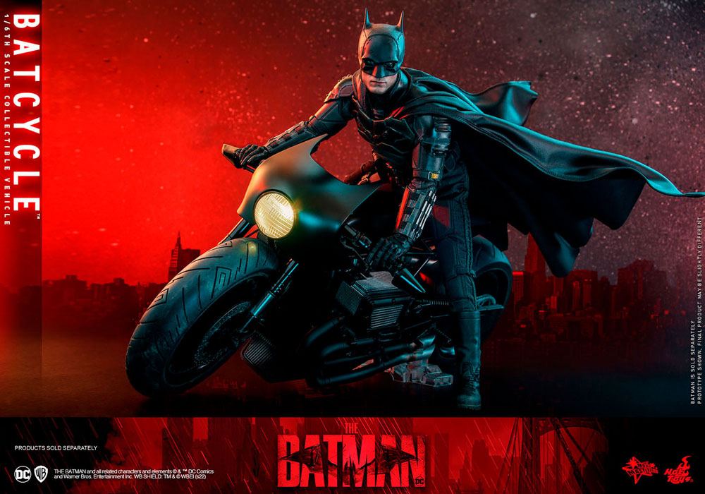 The Batman Véhicule Movie Masterpiece 1/6 Batcycle 42 cm