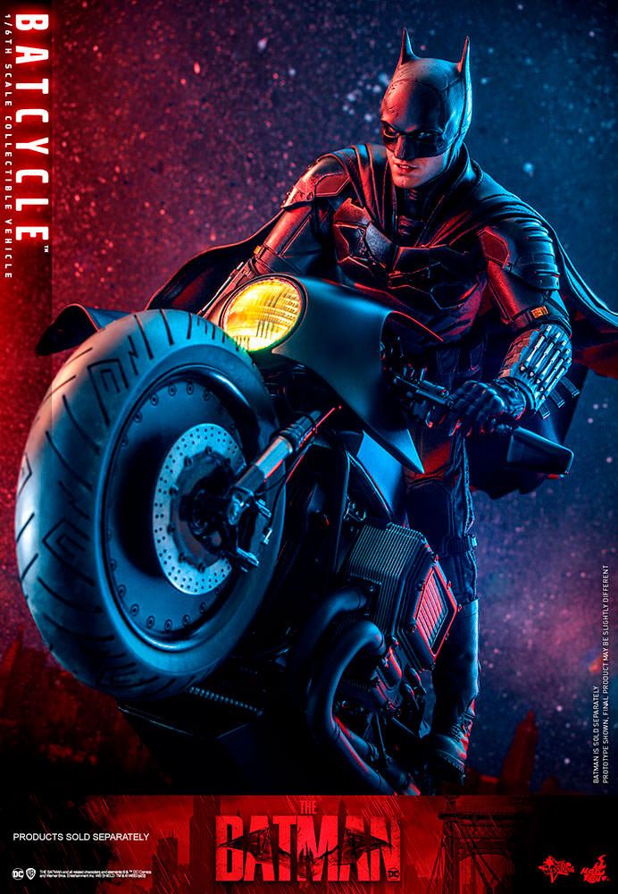 The Batman Véhicule Movie Masterpiece 1/6 Batcycle 42 cm