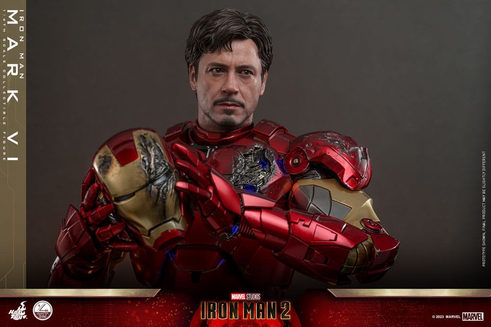 Iron Man 2 figurine 1/4 Iron Man Mark VI 48 cm