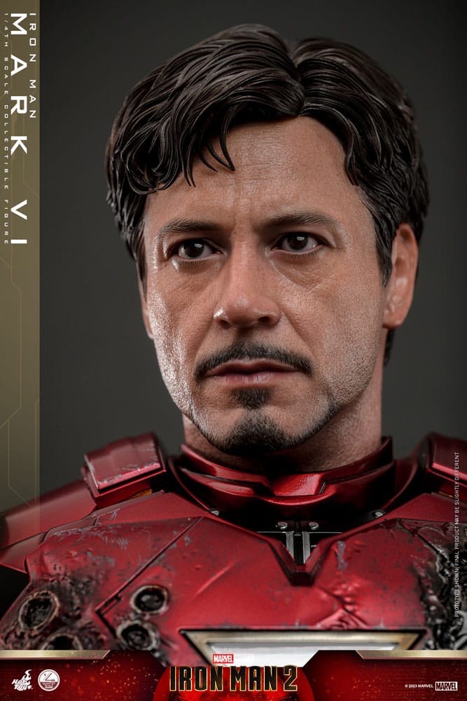 Iron Man 2 figurine 1/4 Iron Man Mark VI 48 cm