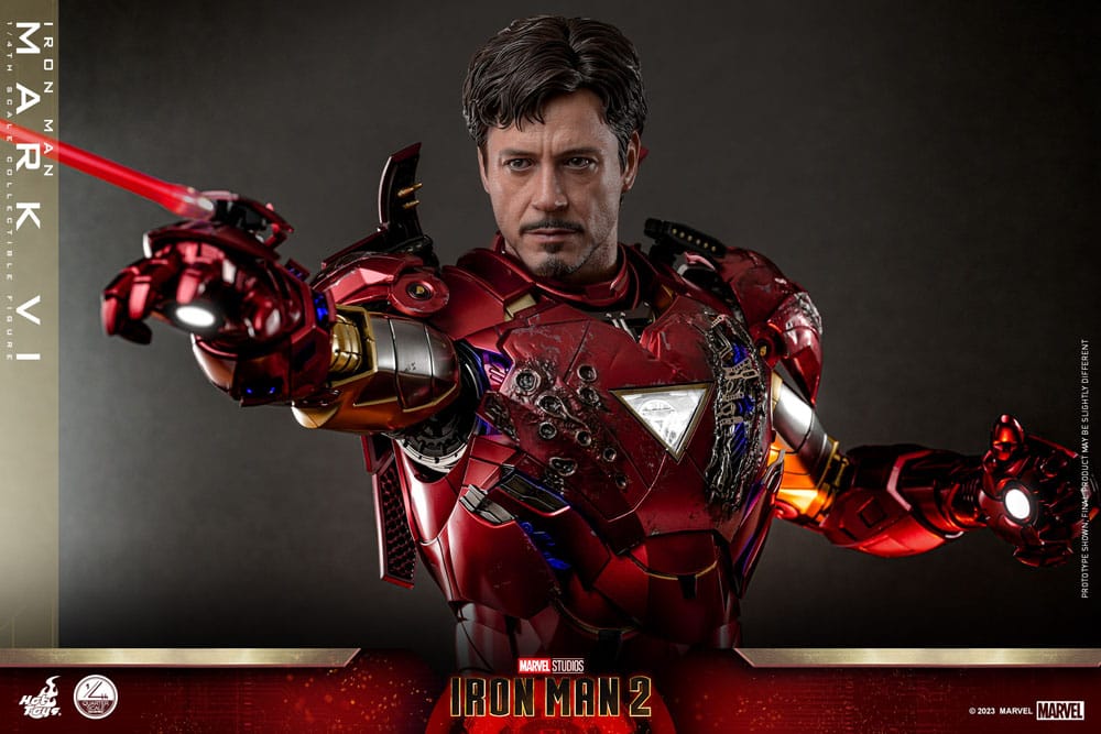 Iron Man 2 figurine 1/4 Iron Man Mark VI 48 cm