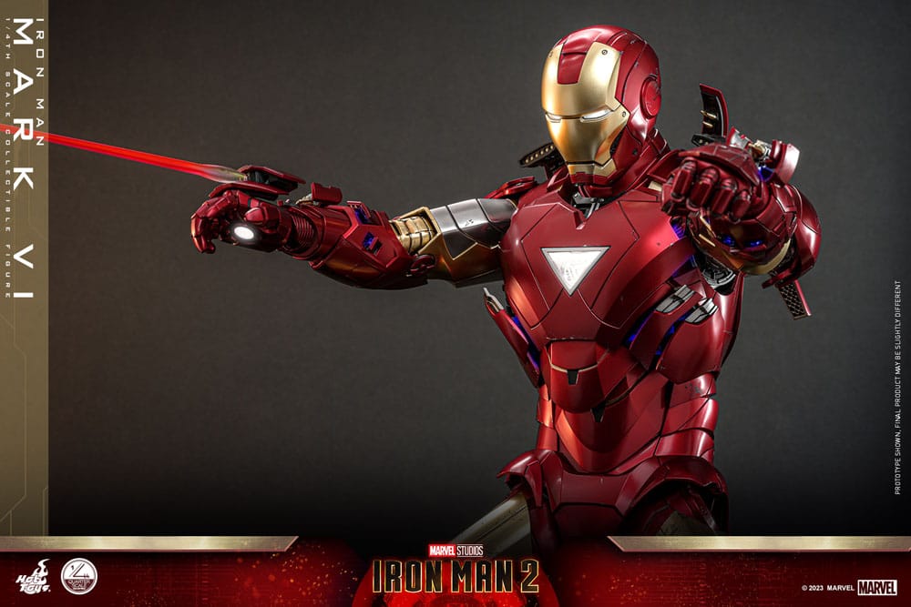 Iron Man 2 figurine 1/4 Iron Man Mark VI 48 cm