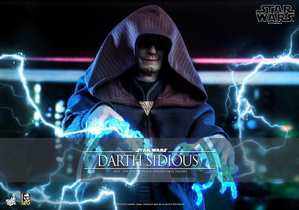 Star Wars: The Clone Wars figurine 1/6 Darth Sidious 29 cm
