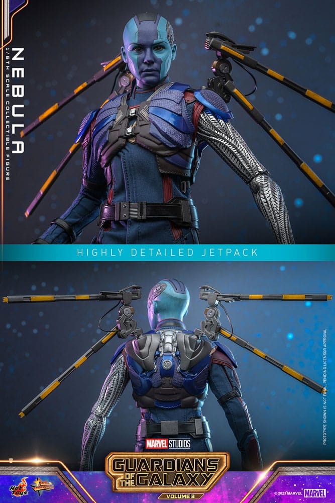 Les Gardiens de la Galaxie Vol. 3 figurine Movie Masterpiece 1/6 Nebula 29 cm