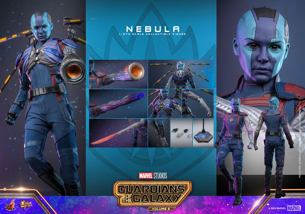 Les Gardiens de la Galaxie Vol. 3 figurine Movie Masterpiece 1/6 Nebula 29 cm