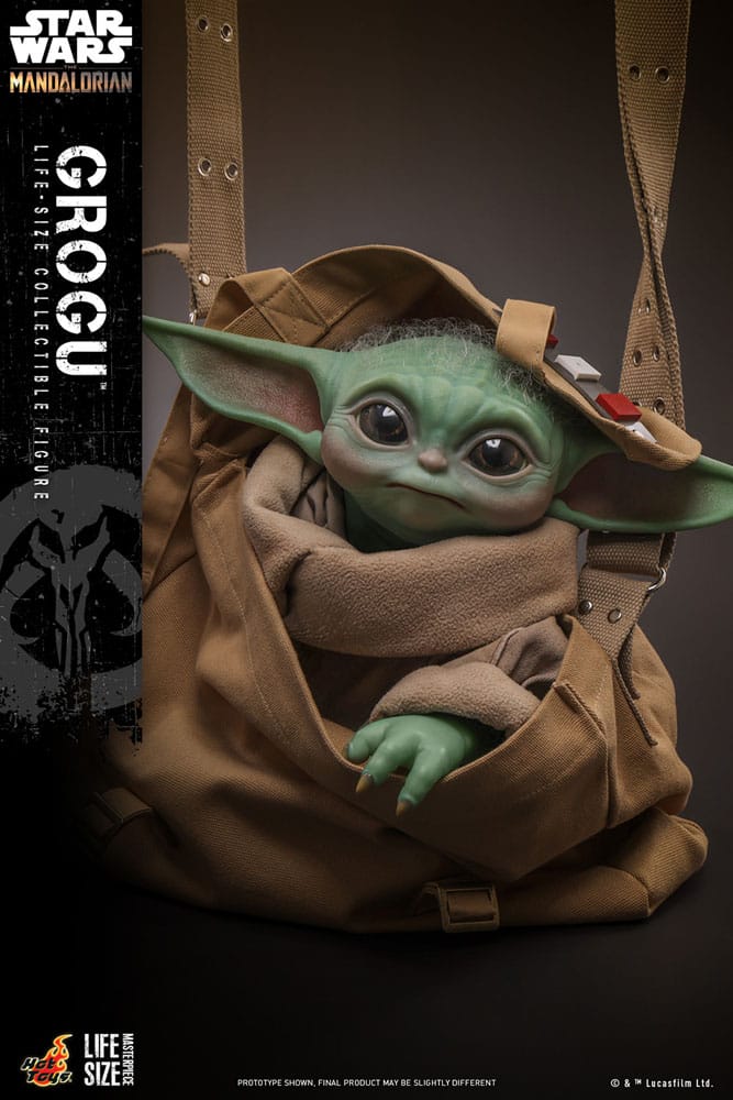 Star Wars: The Mandalorian figurine 1/1 Life-Size Masterpiece Grogu 37 cm