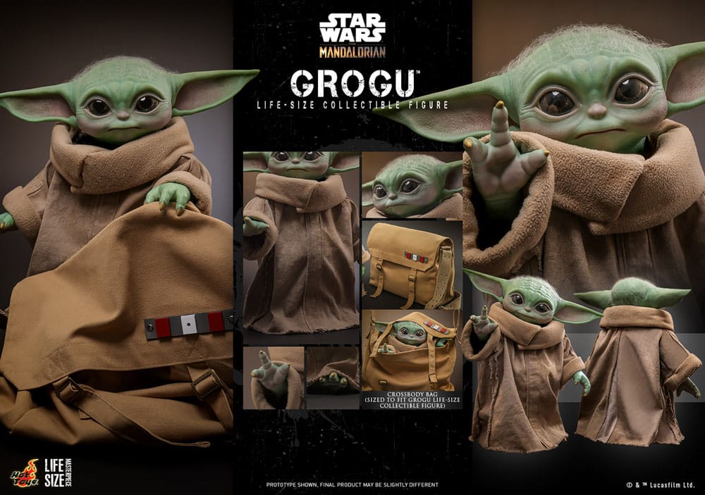 Star Wars: The Mandalorian figurine 1/1 Life-Size Masterpiece Grogu 37 cm