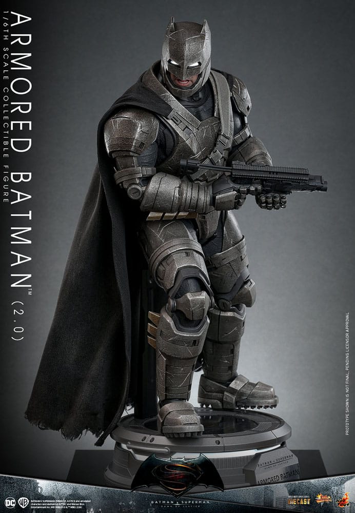 Batman v Superman : L'Aube de la justice figurine Movie Masterpiece 1/6 Armored Batman 2.0 33 cm