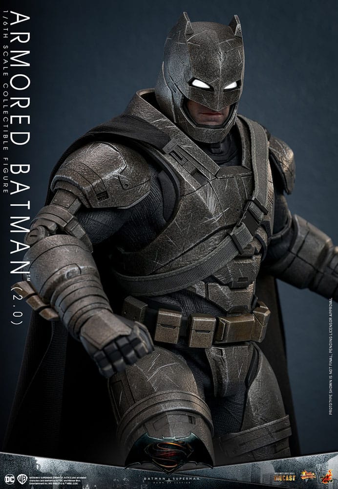 Batman v Superman : L'Aube de la justice figurine Movie Masterpiece 1/6 Armored Batman 2.0 33 cm