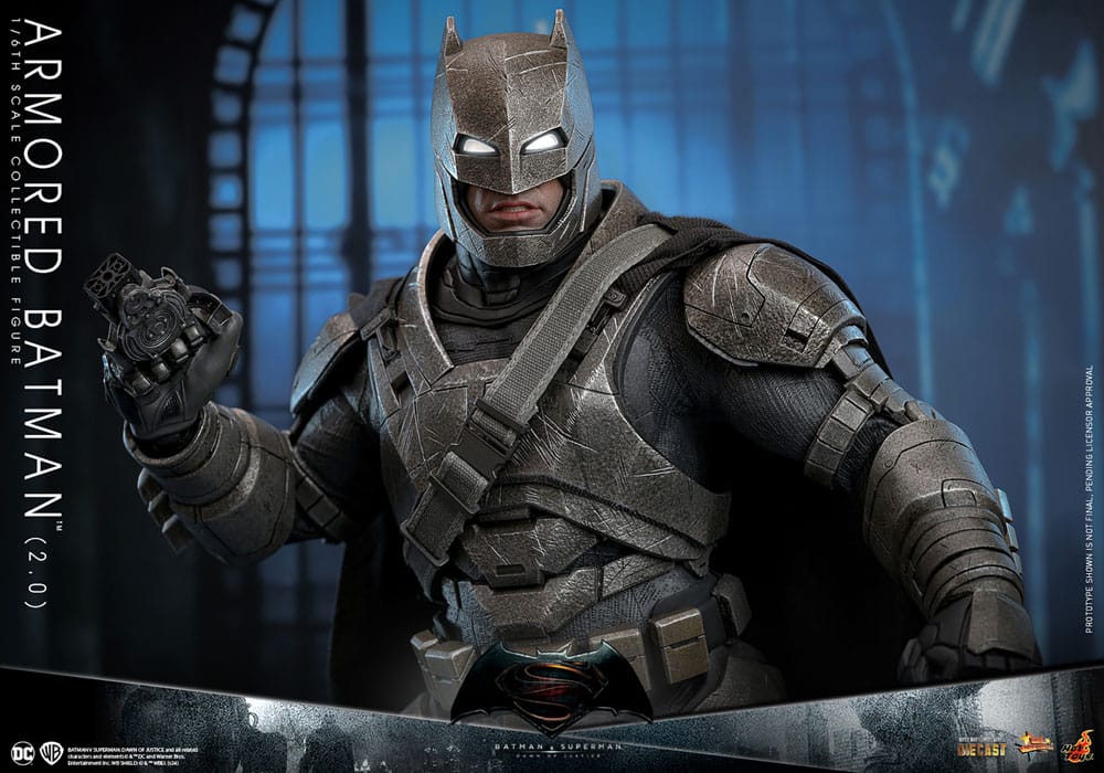 Batman v Superman : L'Aube de la justice figurine Movie Masterpiece 1/6 Armored Batman 2.0 33 cm