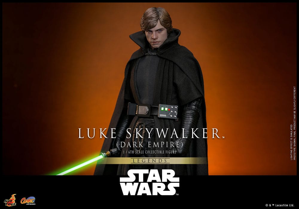 Star Wars: Dark Empire figurine Comic Masterpiece 1/6 Luke Skywalker 30 cm
