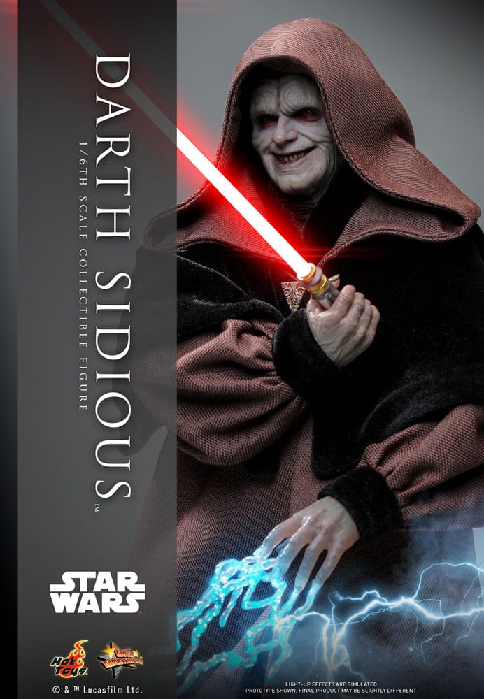 Star Wars figurine Movie Masterpiece 1/6 Darth Sidious 29 cm