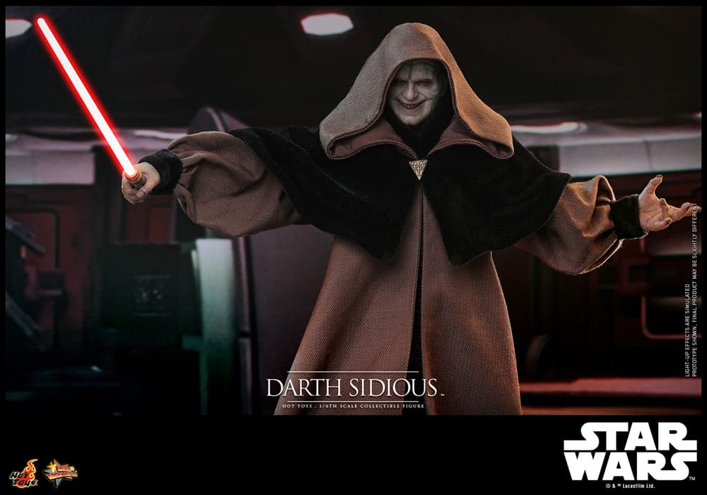 Star Wars figurine Movie Masterpiece 1/6 Darth Sidious 29 cm