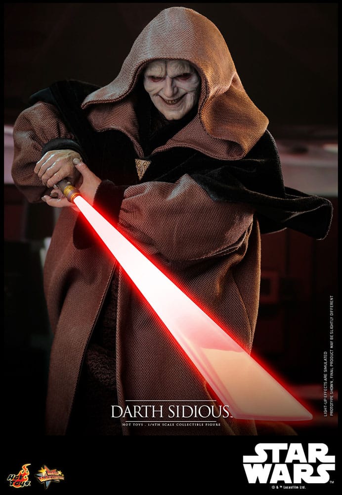 Star Wars figurine Movie Masterpiece 1/6 Darth Sidious 29 cm
