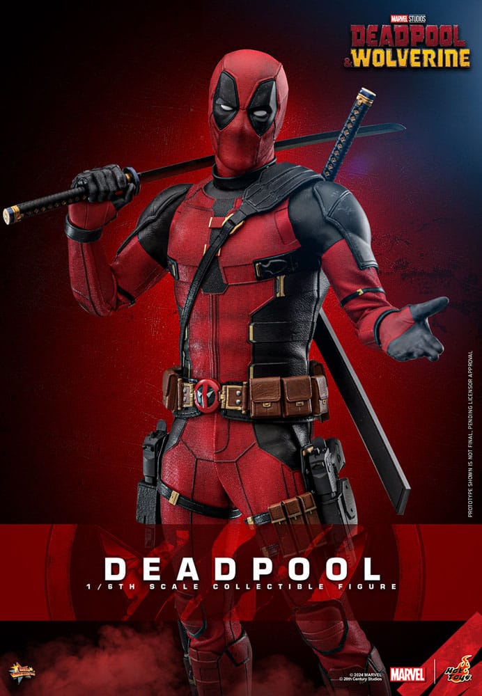 Deadpool & Wolverine Movie Masterpiece figurine 1/6 Deadpool 31 cm