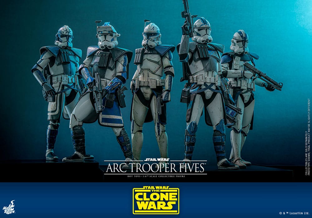 Star Wars: The Clone Wars figurine 1/6 Arc Trooper Fives 30 cm