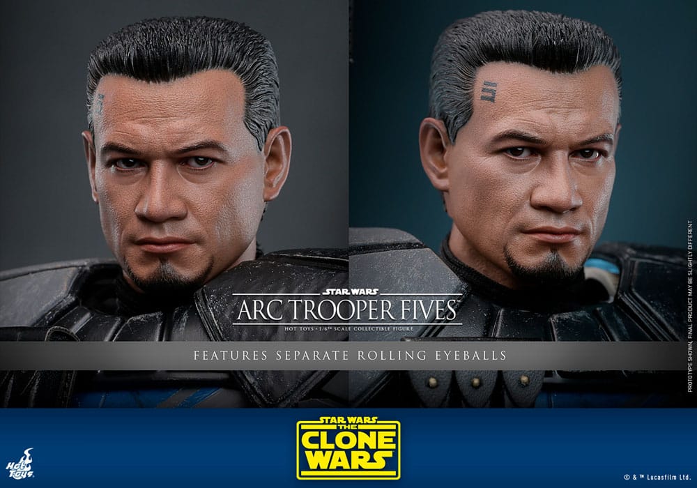 Star Wars: The Clone Wars figurine 1/6 Arc Trooper Fives 30 cm
