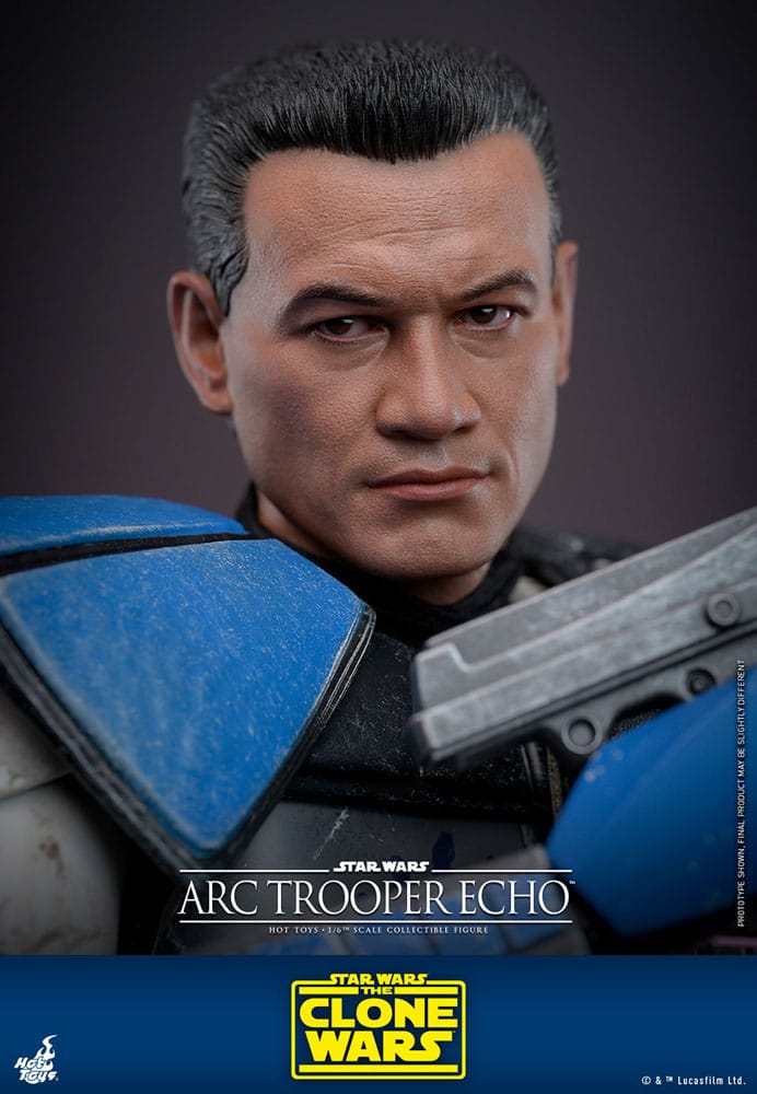 Star Wars: The Clone Wars figurine 1/6 Arc Trooper Echo 30 cm