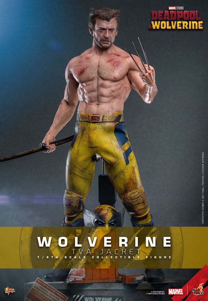 Deadpool & Wolverine Movie Masterpiece figurine 1/6 Wolverine (TVA Jacket Version) 31 cm