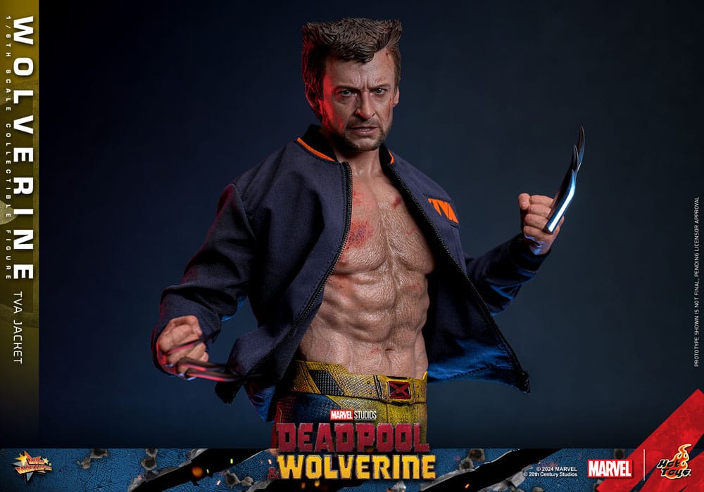 Deadpool & Wolverine Movie Masterpiece figurine 1/6 Wolverine (TVA Jacket Version) 31 cm