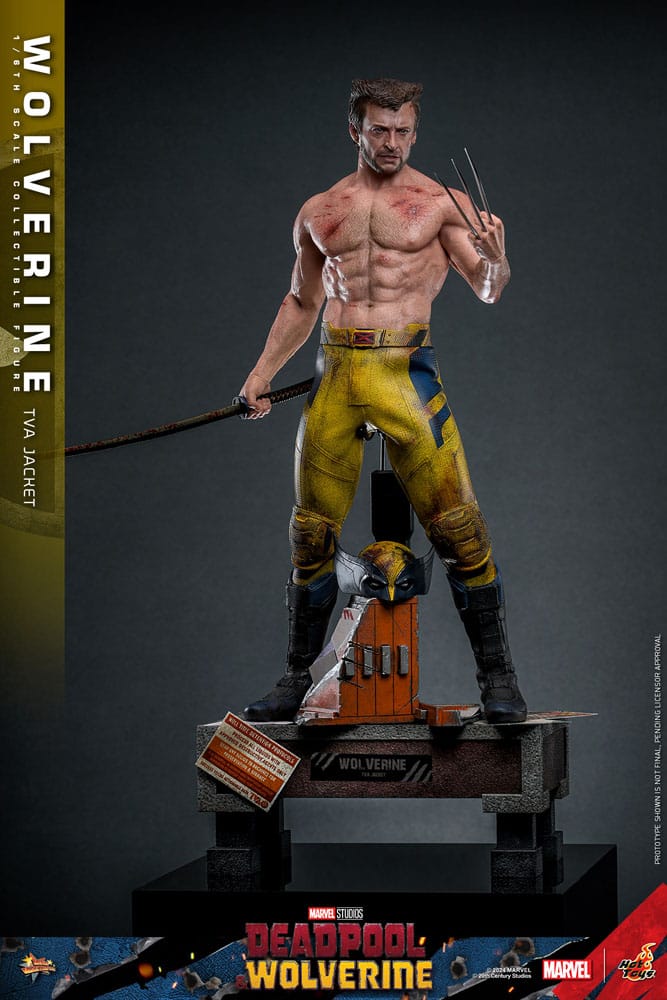 Deadpool & Wolverine Movie Masterpiece figurine 1/6 Wolverine (TVA Jacket Version) 31 cm