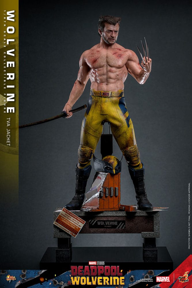 Deadpool & Wolverine Movie Masterpiece figurine 1/6 Wolverine (TVA Jacket Version) 31 cm