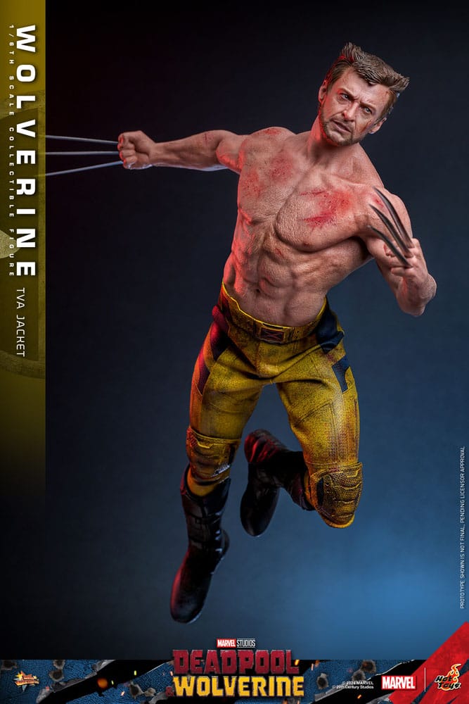 Deadpool & Wolverine Movie Masterpiece figurine 1/6 Wolverine (TVA Jacket Version) 31 cm