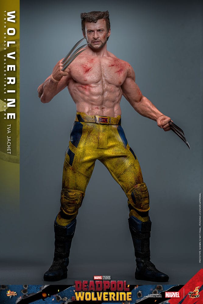 Deadpool & Wolverine Movie Masterpiece figurine 1/6 Wolverine (TVA Jacket Version) 31 cm